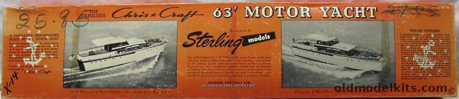 Sterling 119 Chris Craft 63 Motor Yacht With B 11f Fittings Set